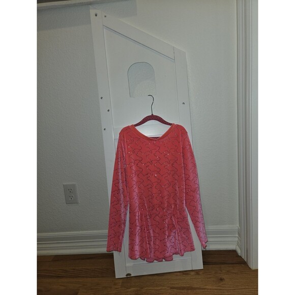 Mondor Figure Skating Dress Child M Pink - Picture 5 of 5